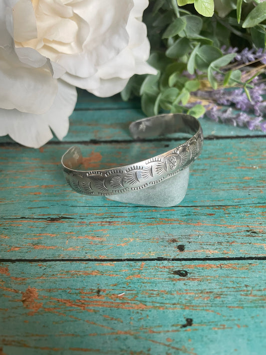 Chunky Sterling Stacker Cuff