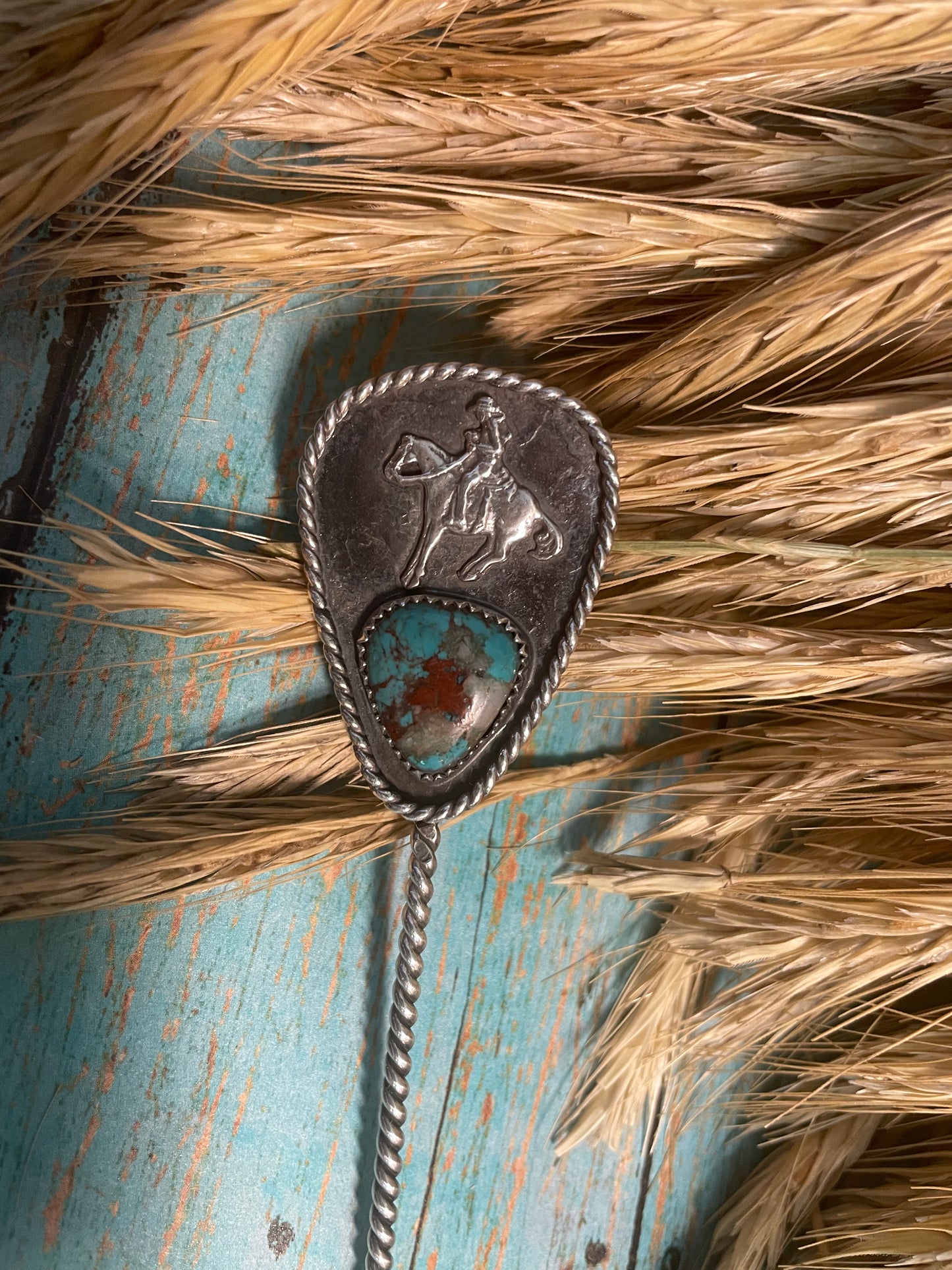 Sonoran Sunrise Turquoise Hat Pick