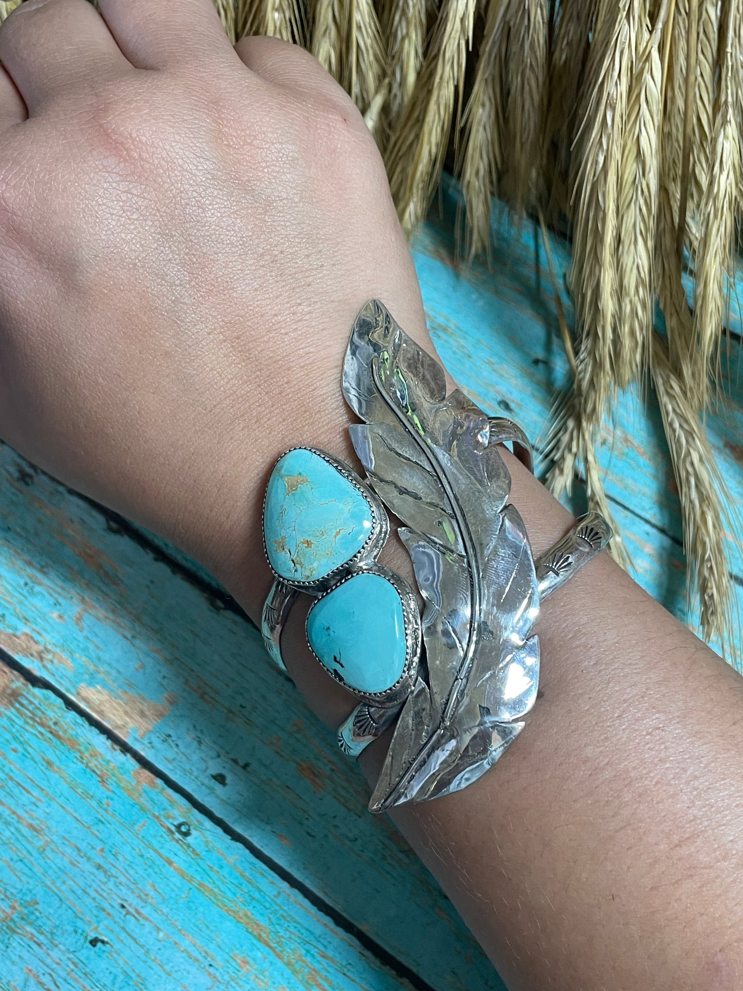 Large Turquoise Cuff